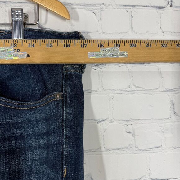 Lucky Brand Jeans Women Size 31 R Blue Sweet Mid Rise Boot Cut Dark Blue Western - Picture 13 of 16